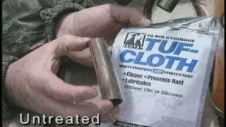Oil Free Rust Protection - Field test of TUF-CLOTH