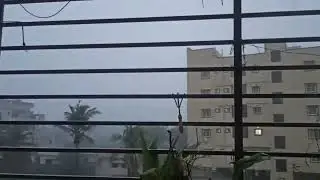 heavy rain in hayathnagar