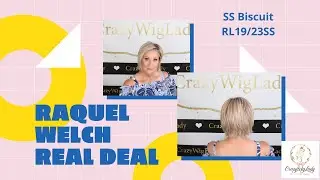 Raquel Welch REAL DEAL Wig Review | SS Biscuit RL1923/SS | Crazy Wig Lady