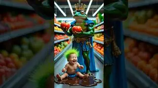 Evolution of cat😡 frog his son happy mall👍KK milky ✅#cat #cute #love #trending #comedy #cartoon