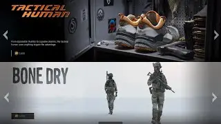 Call of Duty Modern Warfare/COD MW 19 Store Update - Tactical Human, Bone Dry