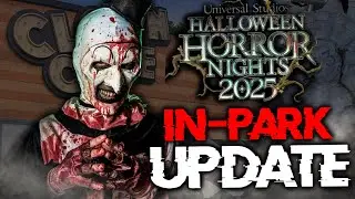 SO MANY CHANGES Coming To Halloween Horror Nights 2025! (NEW Food Booths, Scarezones, HHN 34 UPDATE)