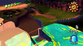 Super Mario Sunshine (NS) Sirena Beach Episode 1 - The Manta Storm