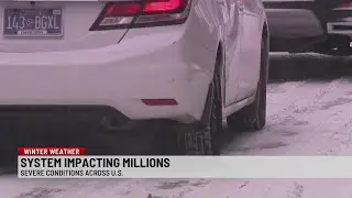Widespread winter storm moves across United States