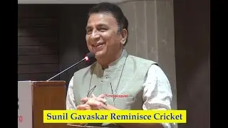#cricket Legend Sunil Gavaskar Reminisce Old Times At Amrit Mathur's Book Pitchside #booklaunch