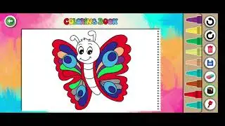 KIDS VIDEO/YTR FILMS CREAT, GAME ZONE/BUTTERFLY, COLOURING