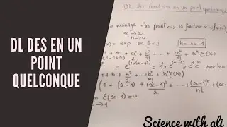 Cours Développement limité (15), DL des en un point quelconque