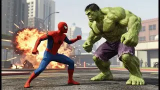 GTA 5 Live SPIDER MAN VS HULK | SAP Gaming #viral #gameplay #gaming #gta #gta5