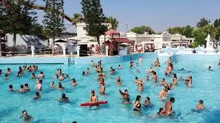 Wave pool party - WaterPark Cyprus