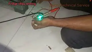 fridge ko kise test kare relay kharab hai ya Thermostat non inverterfridge. lg fridge relay testing