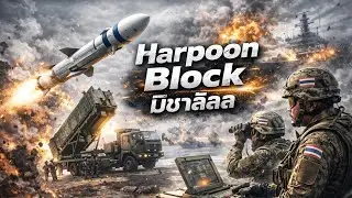 🔥โลกทะเลสะเทือน! Harpoon Block Missile อาวุธสังหารเรือรบ ที่เปลี่ยนสมรภูมิทางทะเลไปตลอดกาล!🇹🇭