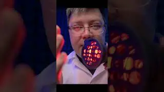 АСМР ЦВЕТНОЙ СВЕТ НА ЛИЦО! - косметолог ASMR  - COLORED Light