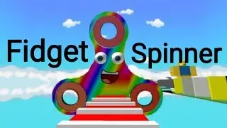 ROBLOX Time #3 ~ ^Escape the Fidget Spinner adventure track (Part 1),