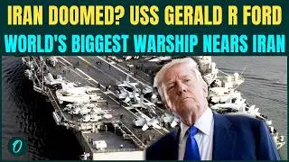 U.S' DEADLIEST Warship Storms Iran! 75+ Aircraft Armada, USS Gerald R Ford JOINS USS Abraham Lincoln