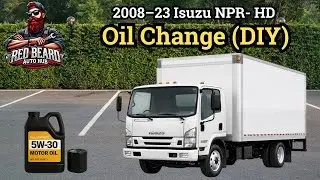 Isuzu NPR Oil Change | 6.0L V8 DIY Service (2011&ndash;2020)