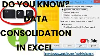 Consolidate Multiple Sheets in One Pivot Table in Excel
