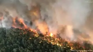Australia Bushfire 2019-20 | Areal View | Informative Video | SAMT Creations.