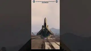 reverse vertical takeoff in f160-raiju #gtaonline #shorts