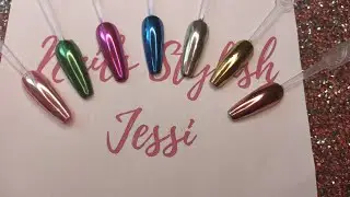 Como aplicar EFECTO ESPEJO correctamente en uñas