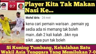 Malaysian Fans' Emotional Comments After Their National Futsal Team Was Thrashed 7-0 || 2026 Futs...