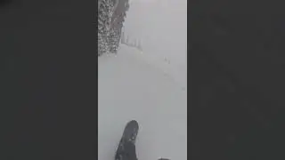 Cruising powder! #nidecker #burton #snowboarding #powderday #winter #snow #adventure #alone #shred