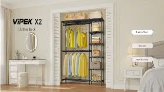 VIPEK X2 Expandable Clothes Rack