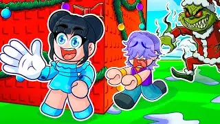 ¡ESCAPAMOS de la TORE TROLL de NAVIDAD del GRINCH en ROBLOX!