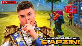 🔴 LIVE! - SEXTOU! - JOGANDO RANKEADA E APZIN - PHZIN7 LIVE ON FREE FIRE 🔴