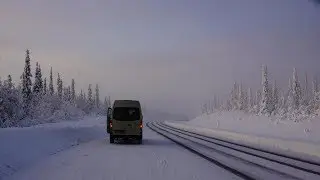 Sprinter 4x4 through Lapland in winter
