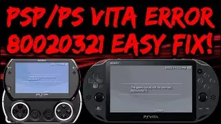 PSP/PS Vita Error 80020148 Fix!