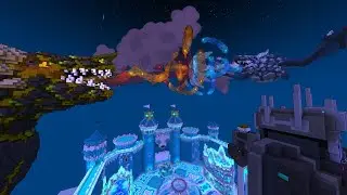 Trove Build Time Lapse - Dragons at The North