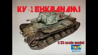 KV-1 Ehkranami - Trumpeter, 1/35 scale model -
