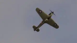 Hawker Hurricane Mk. IIc At Shuttleworth Military Pageant 2018