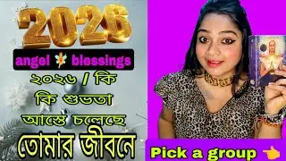 💗2026 💗 angel 🧚blessings 💫 reading ❓ pick a group 👈 ২০২৬ শে কি কি ব্লেসিং  থাকছে তোমার জন্য ❓