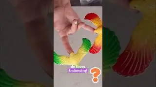 Как работают эти балансирующие игрушки-птицы?