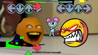 FNF Sliced But New Pac-Man 1.5 VS pibby Annoying Orange Sing it - Friday Night Funkin'