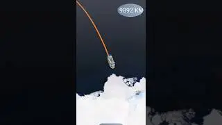 India to Antarctica, 3d Animation Video on the Map #travelling #trending #traveldiaries