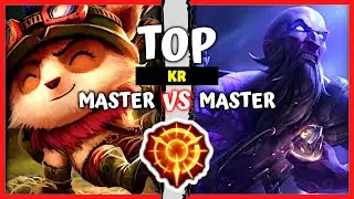 Master Teemo Top vs Master Ryze - KR Rank S11
