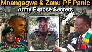 Listen🤯Audio ZANU-PF Panic as Ex-Army Officer Exposes Secrets &mdash;Claims Mnangagwa Never Won Elections