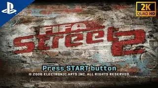 FIFA Street 2 | Brazil vs. Argentina - PS2 [HD] Gameplay