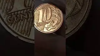 Moeda de 10 Centavos 1998 Flor de Cunho
