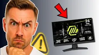 Обзор игрового монитора MSI MAG 244F (2026) &mdash; недорогой игровой монитор с частотой 200 Гц?!