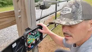 Mighty Mule Gate Arm Install after FIX. Video 2