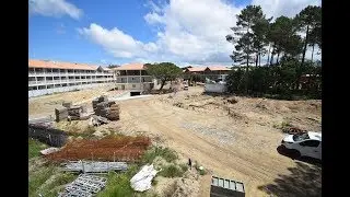 Construction des Portes du Pyla - La Teste-de-Buch (33) - Time-lapse