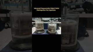 Advanced Programmable Digital Tablet Disintegration Test Apparatus #shorts #disintegration_Apparatus