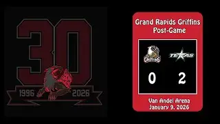 Griffins Post Game with Head Coach Dan Watson - 01.09.2026