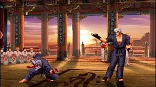 [KOF mugen]  Mr. Karate (Takuma)  vs  Mr. Karate II (Ryo)