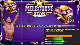Melbourne Star 22 Ring😎👉 Stecca MAX Livello 8 Ball Pool
