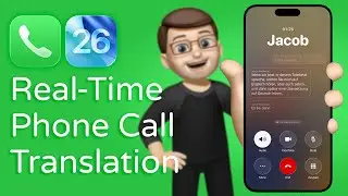 Translate Phone Calls As You're Talking (iOS 26)