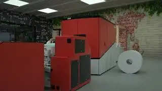 Xeikon Virtual Innovation Center Walldeco   Fly Through
